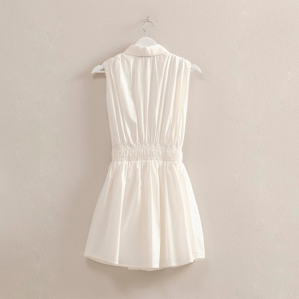 Vestido Blanco sin Mangas