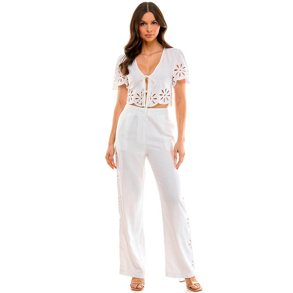 Set Blanco con Detalle