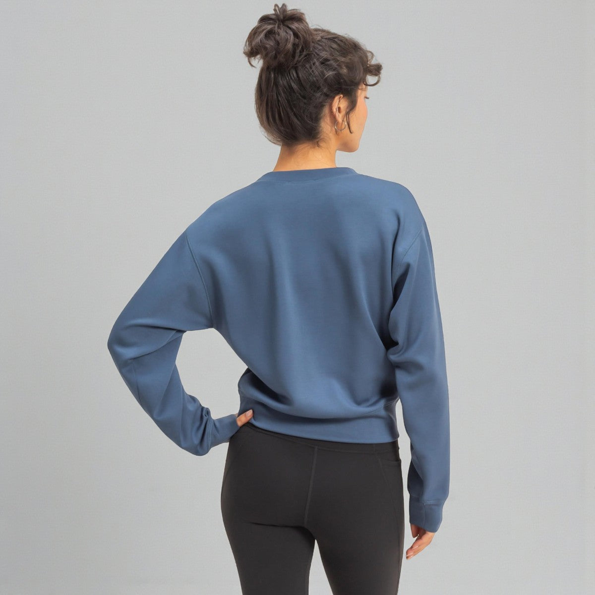 Sudadera Azul Casual