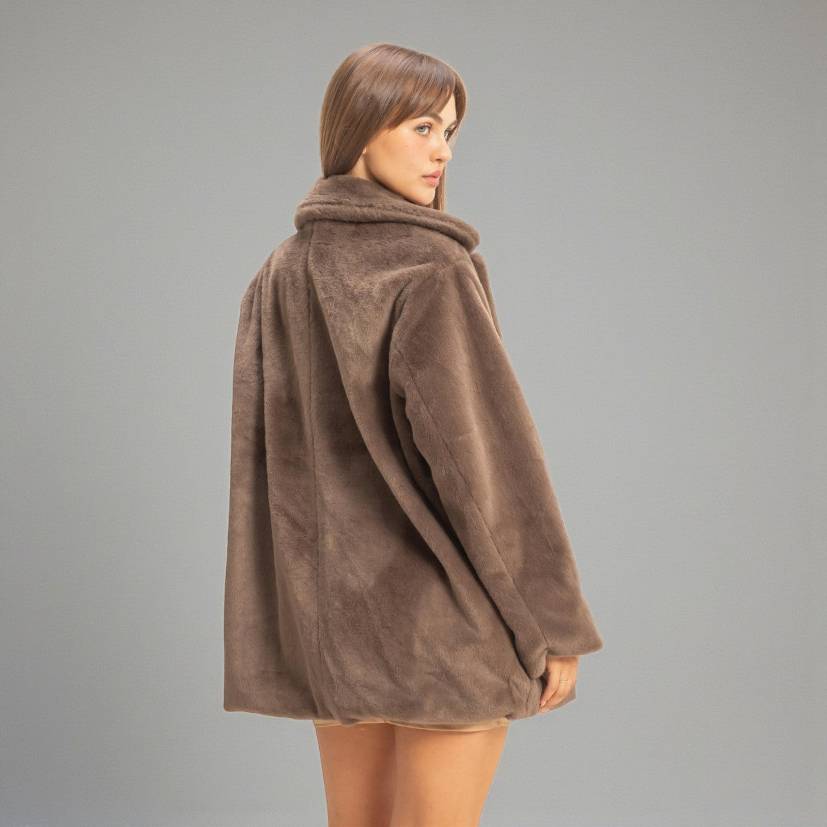 Abrigo Moka de Peluche