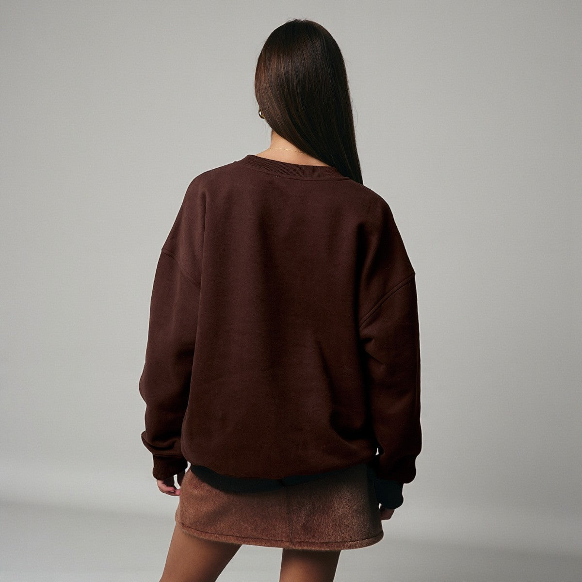 Sudadera Cafe con Estampado