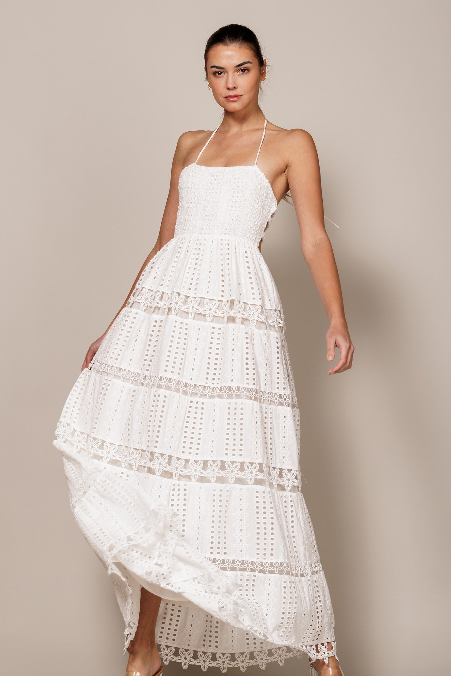 Vestido Blanco Largo