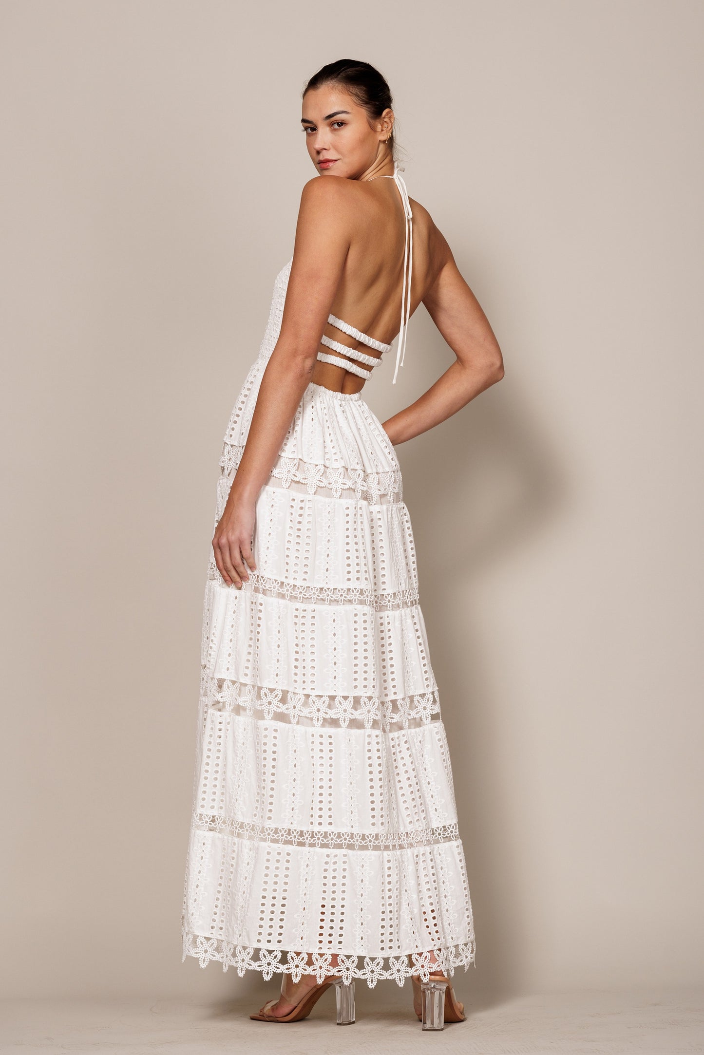 Vestido Blanco Largo