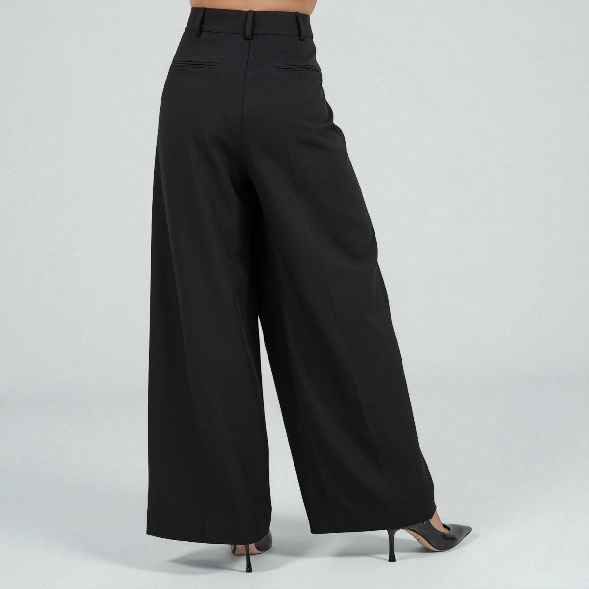 Pantalon Negro de Vestir