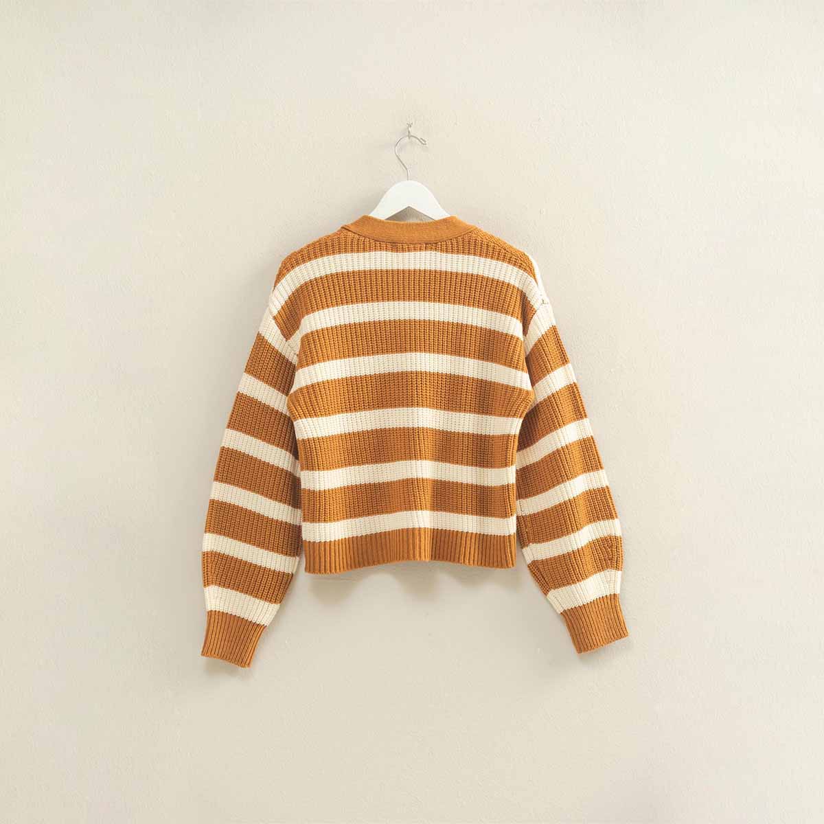 Sueter Camel de Rayas