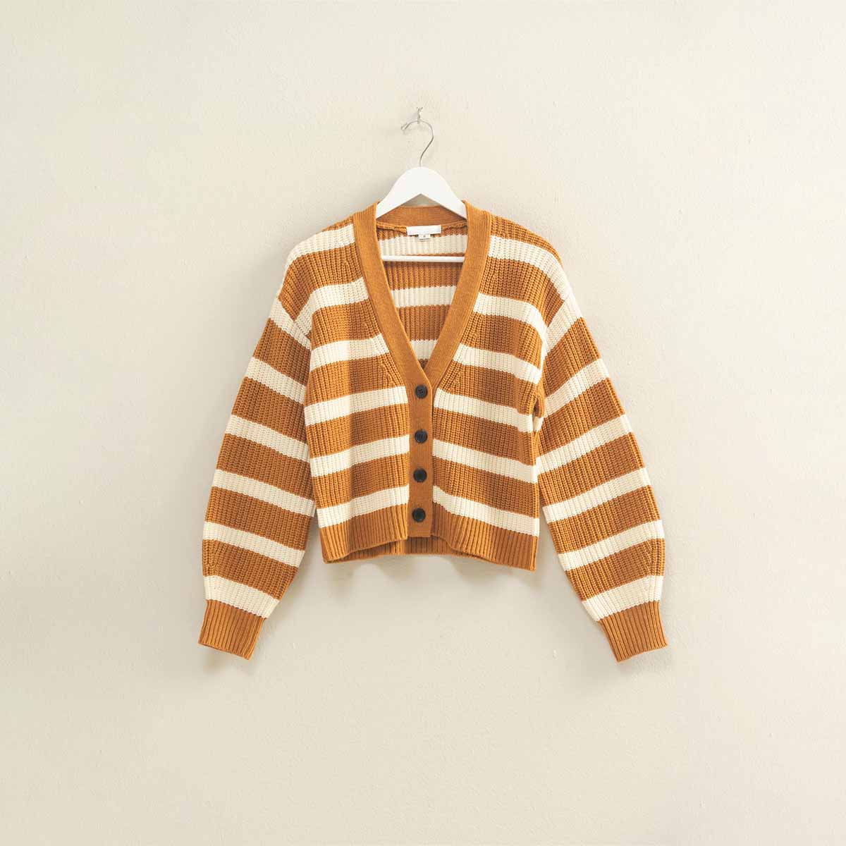 Sueter Camel de Rayas