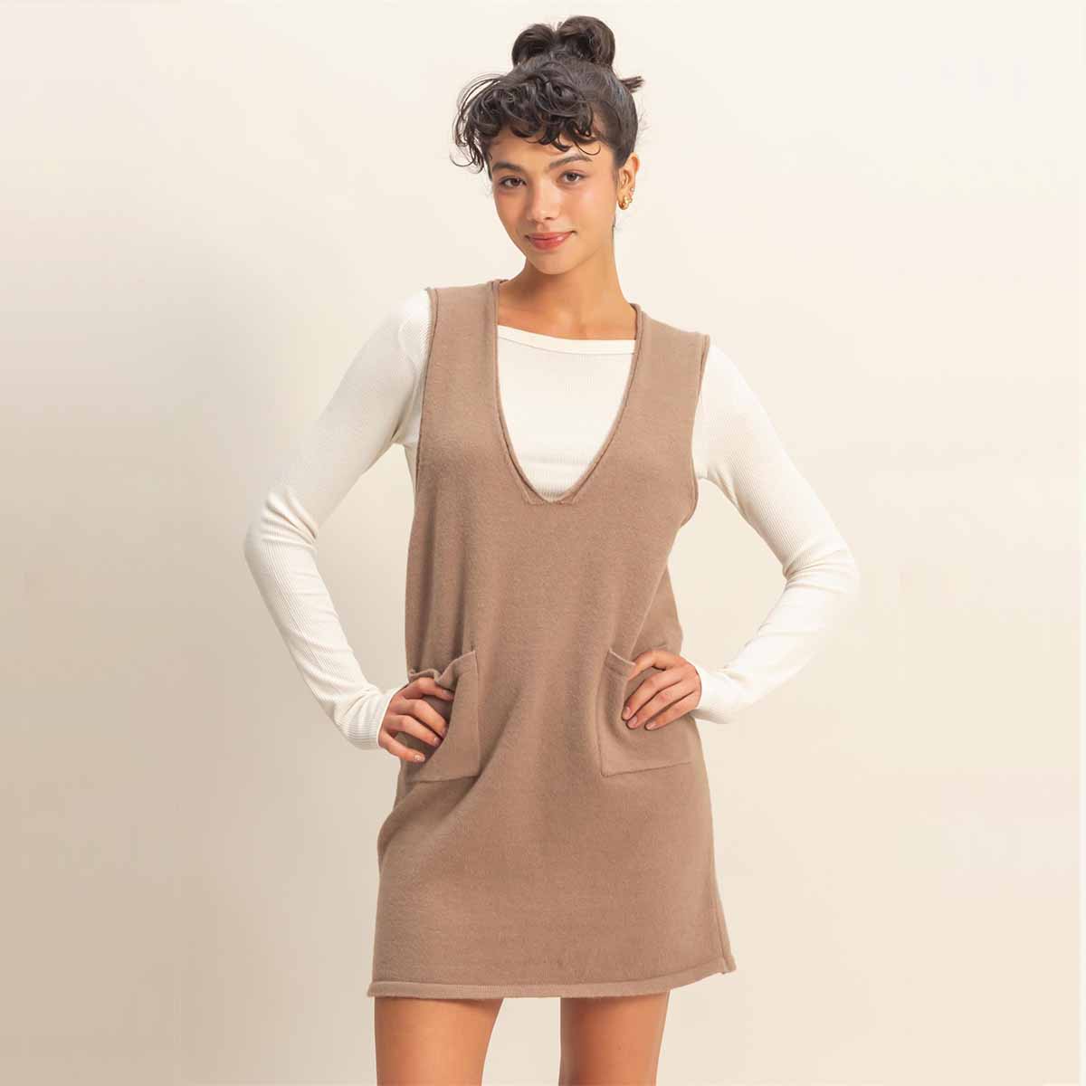 Vestido Cafe de Tirantes