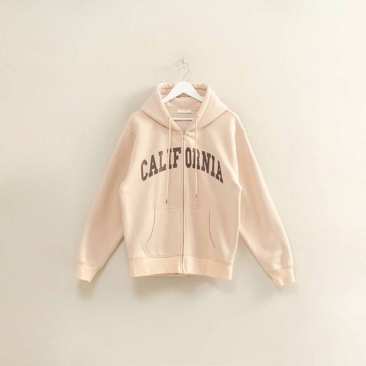 Sudadera Cafe con Estampado