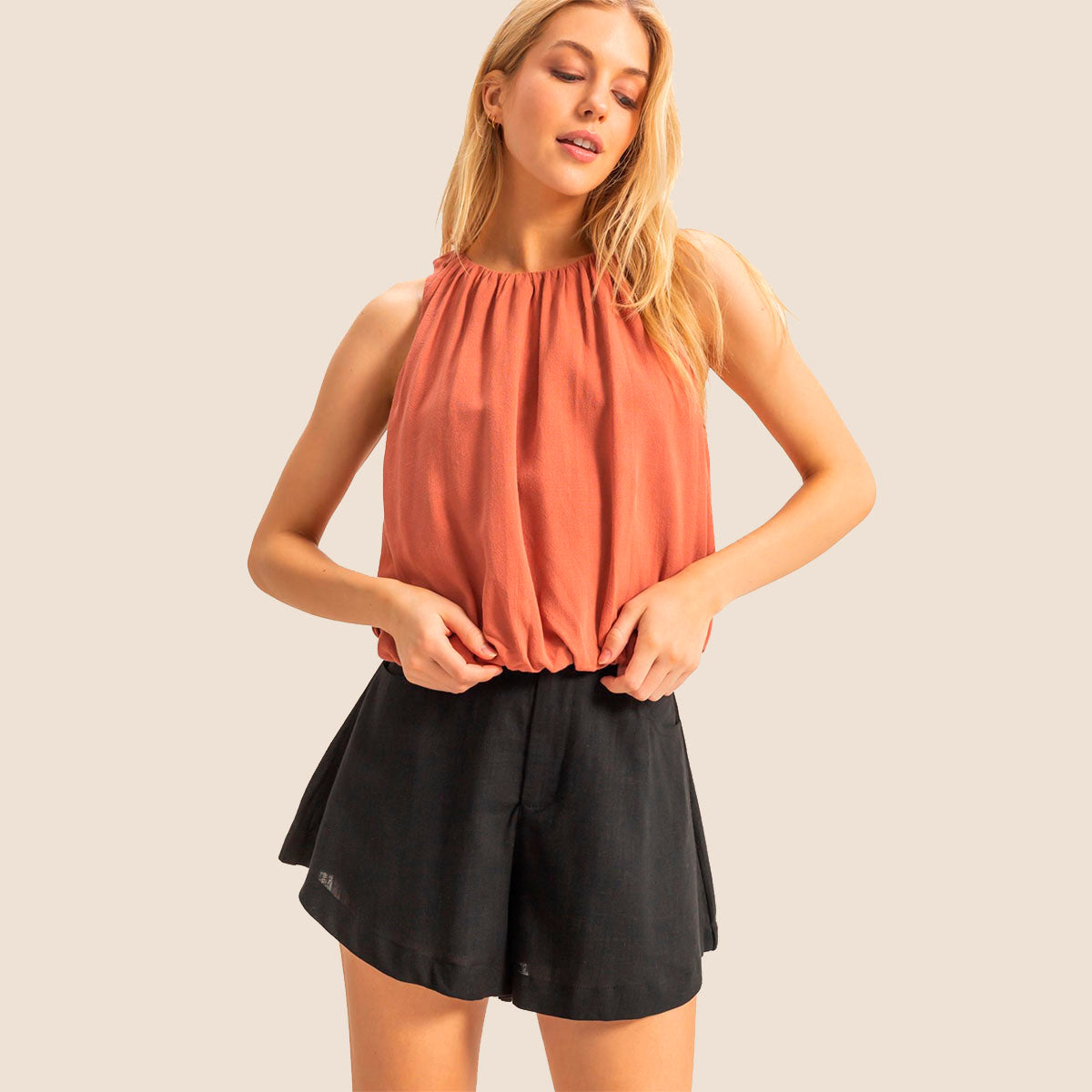 Blusa Shedron Abullonada