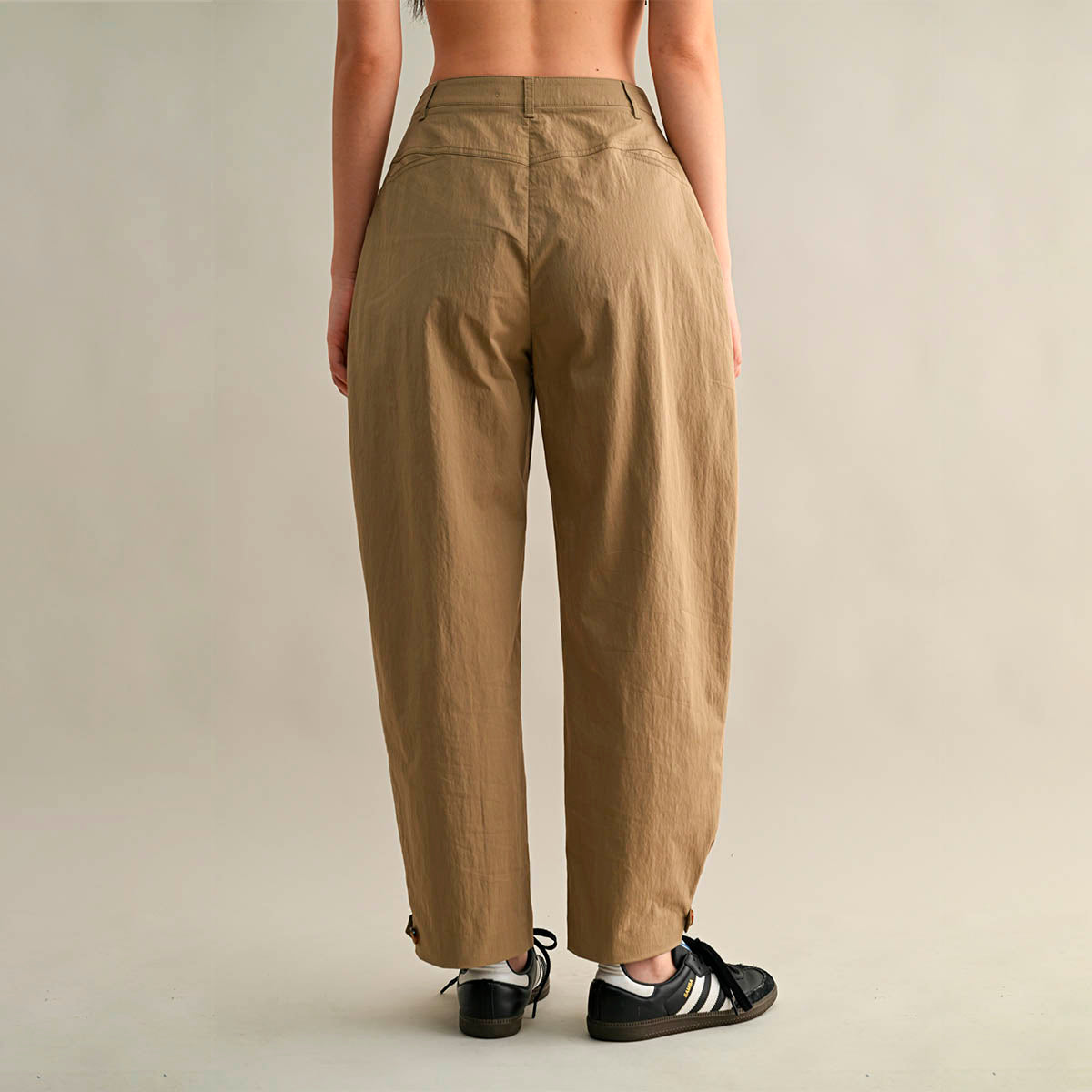 Pantalon Taupe Ancho