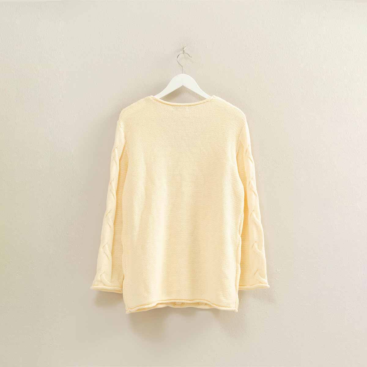 Sueter Crema de Punto