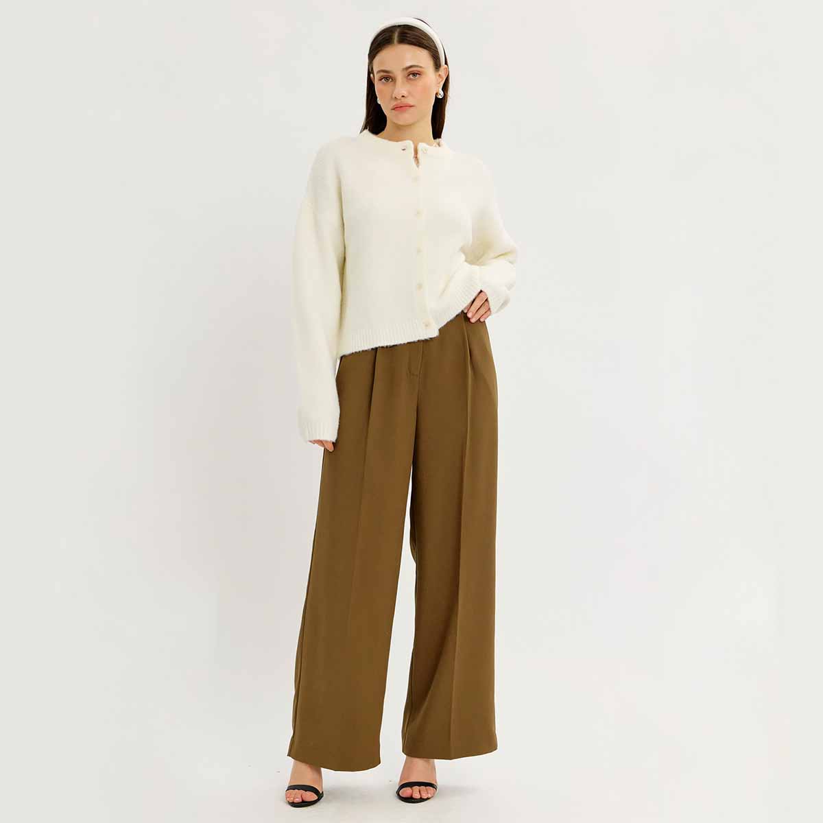 Pantalon Olivo Formal