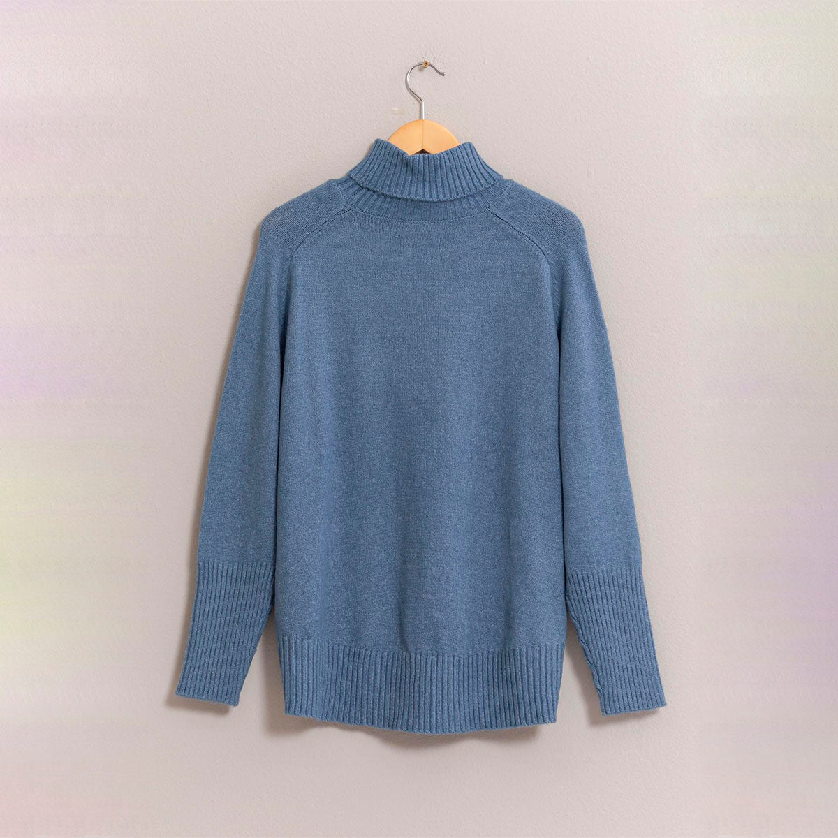 Sueter Azul de Cuello Alto