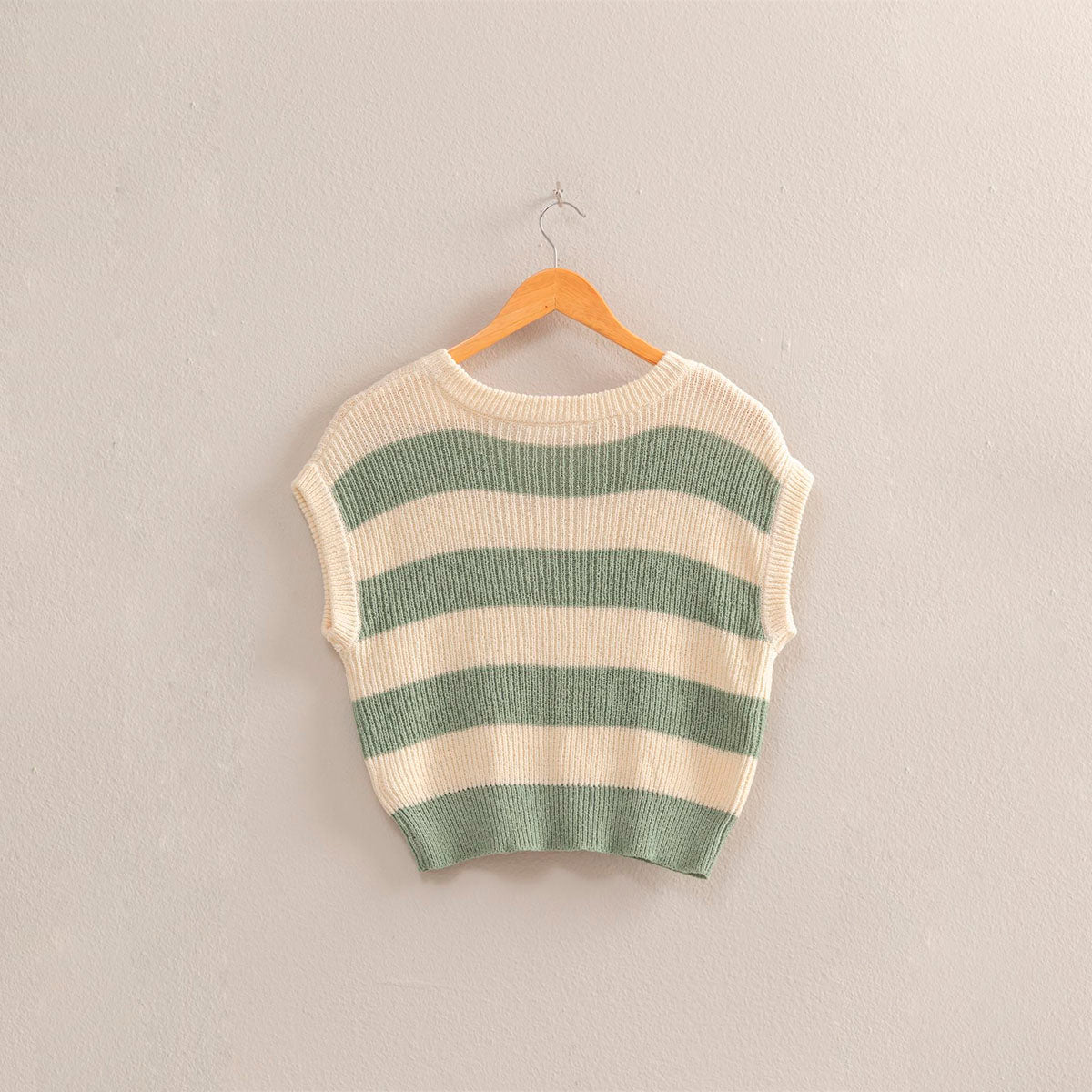 Blusa Verde de Rayas