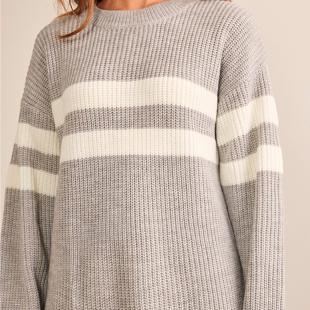 Vestido Gris de Punto