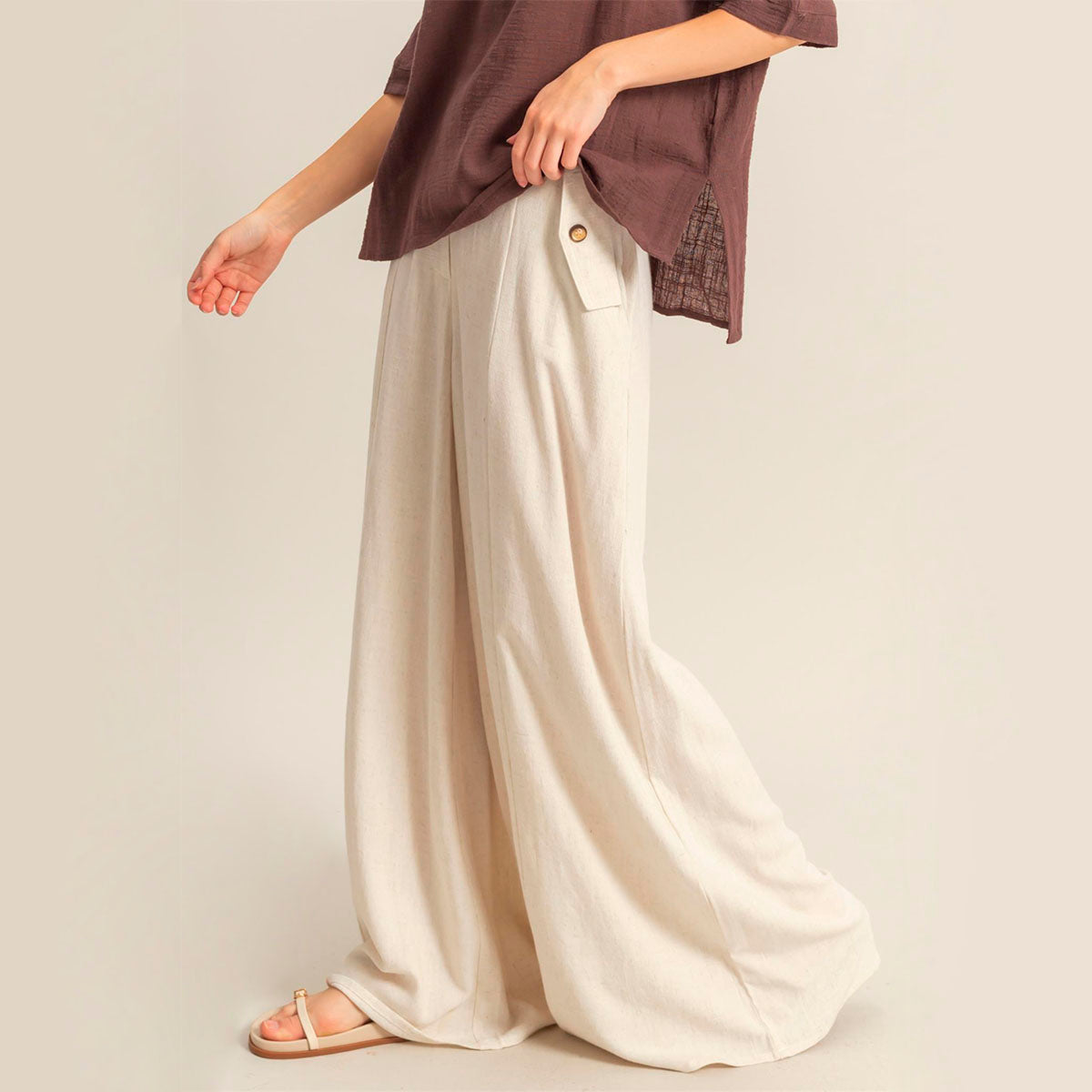 Pantalon Hueso