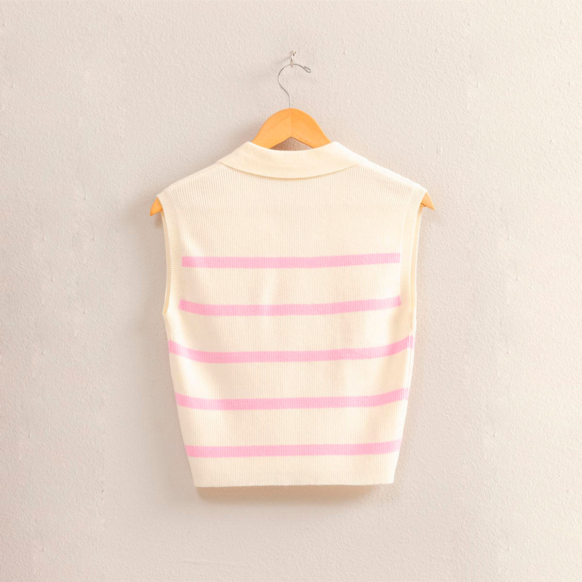 Blusa Rosa de Rayas