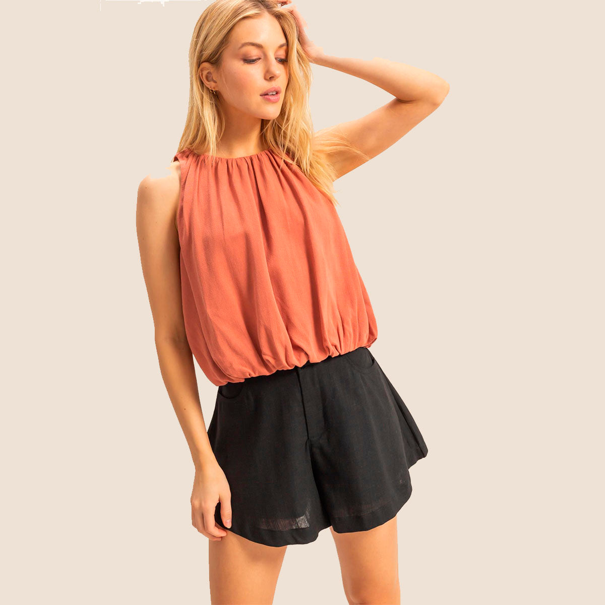 Blusa Shedron Abullonada