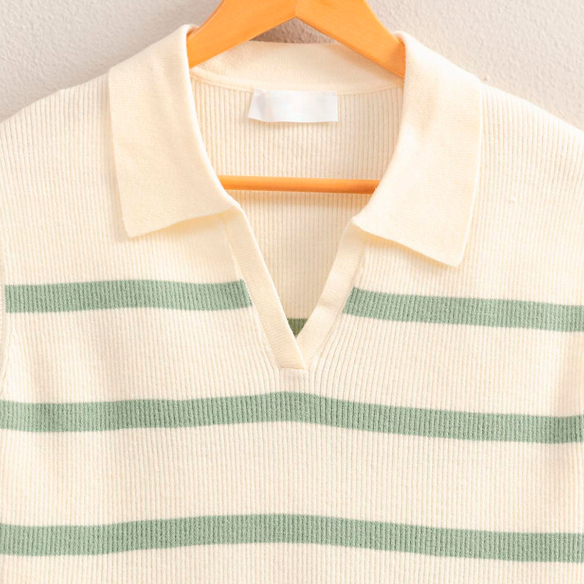 Blusa Verde de Rayas