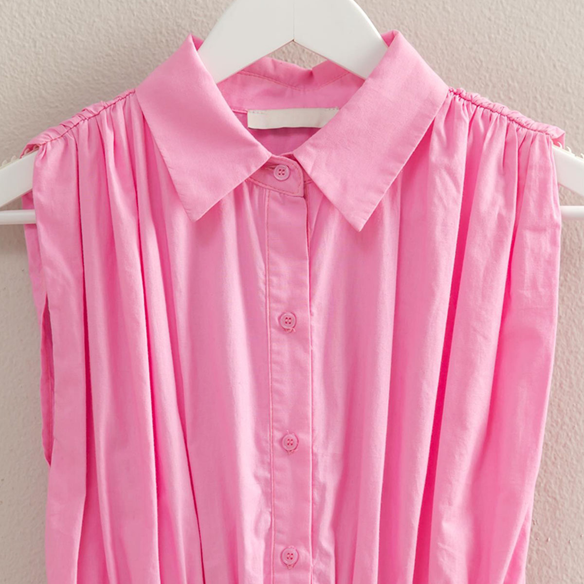 Vestido Rosa sin Mangas