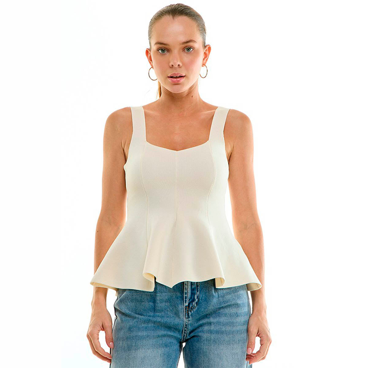 Blusa Amarilla con Holan