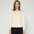 Sueter Beige con Detalles