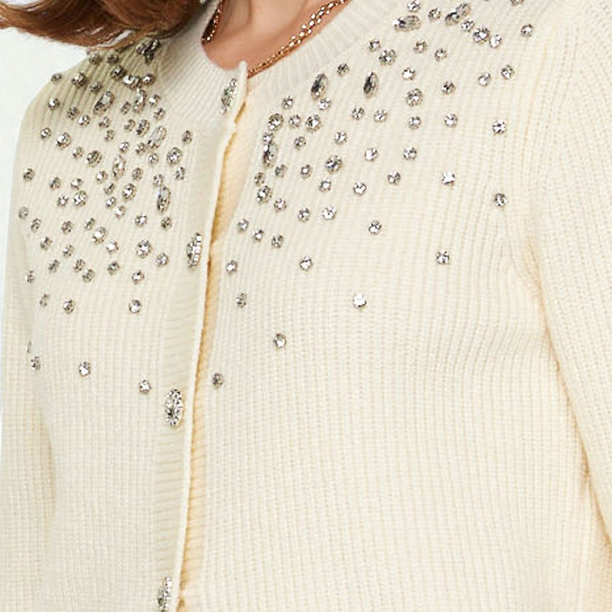 Sueter Beige con Detalles