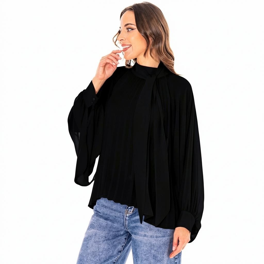Blusa Negra Holgada