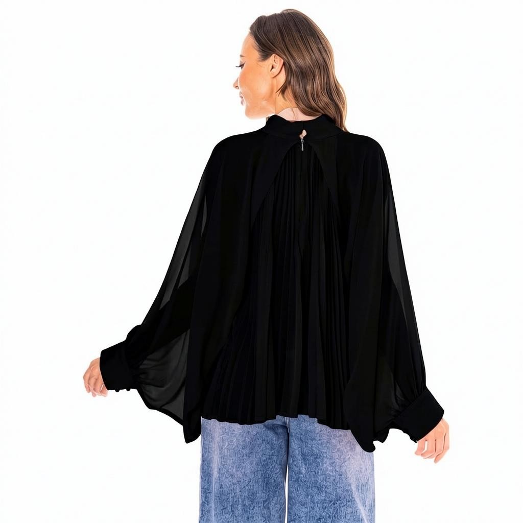 Blusa Negra Holgada