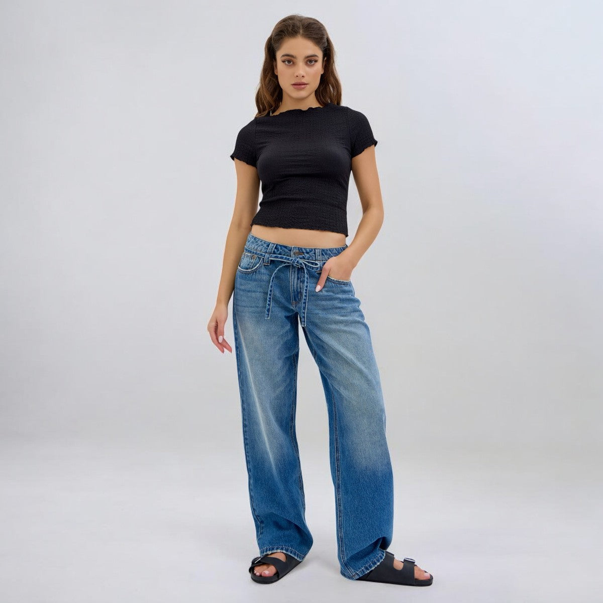 Jeans Azules de Mezclilla