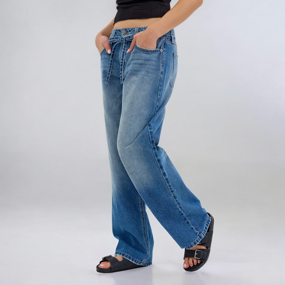 Jeans Azules de Mezclilla