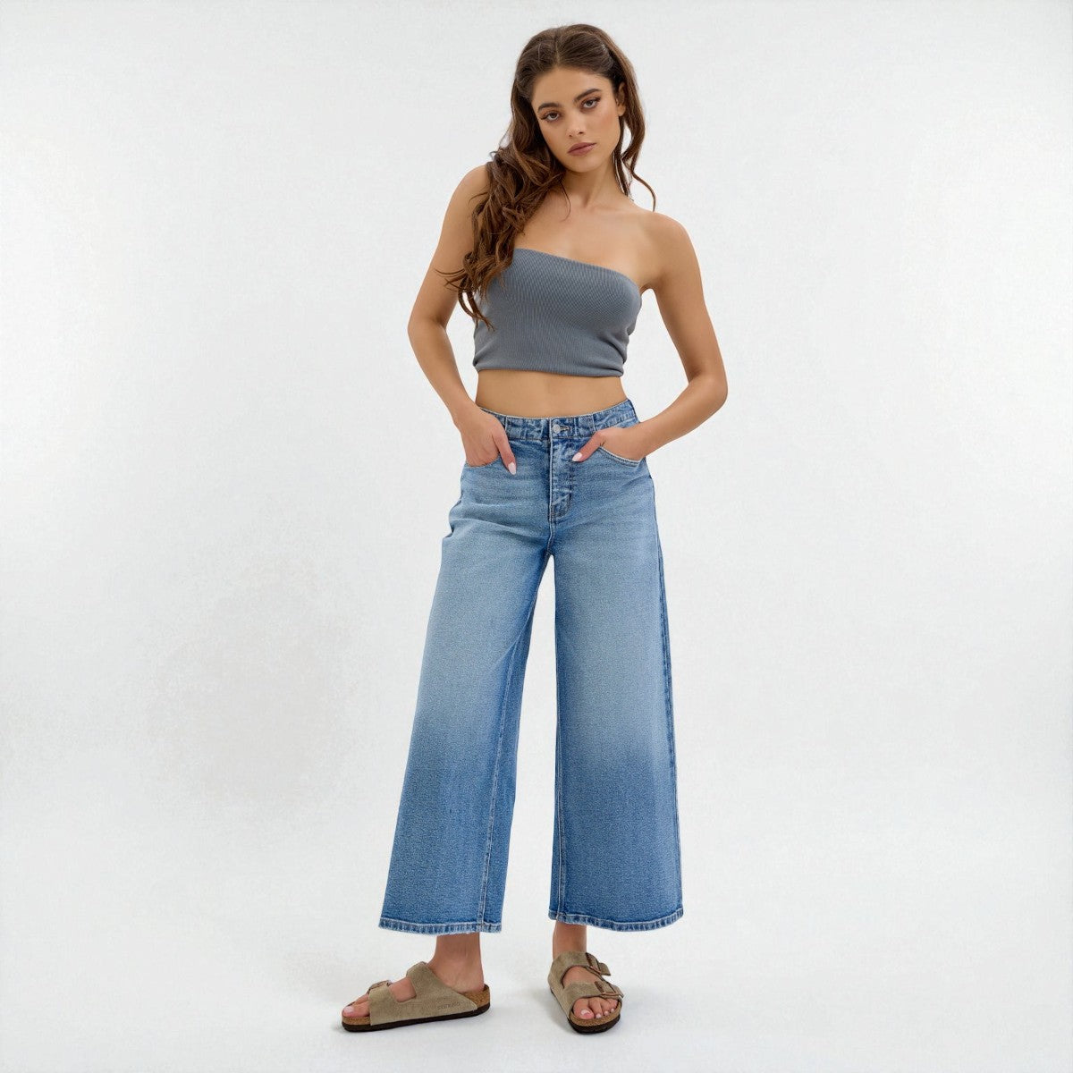 Jeans Azules de Mezclilla