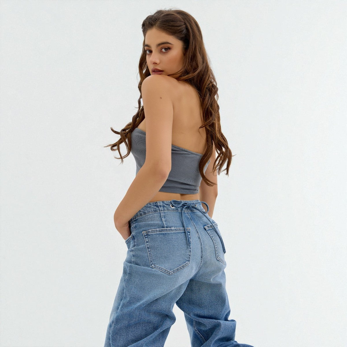 Jeans Azules de Mezclilla