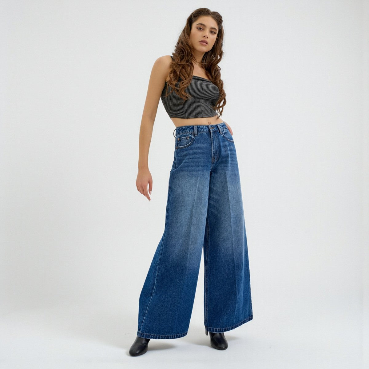 Jeans Azules de Mezclilla