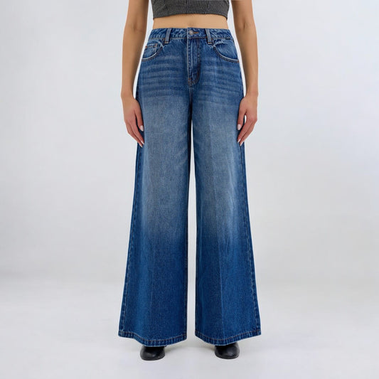 Jeans Azules de Mezclilla