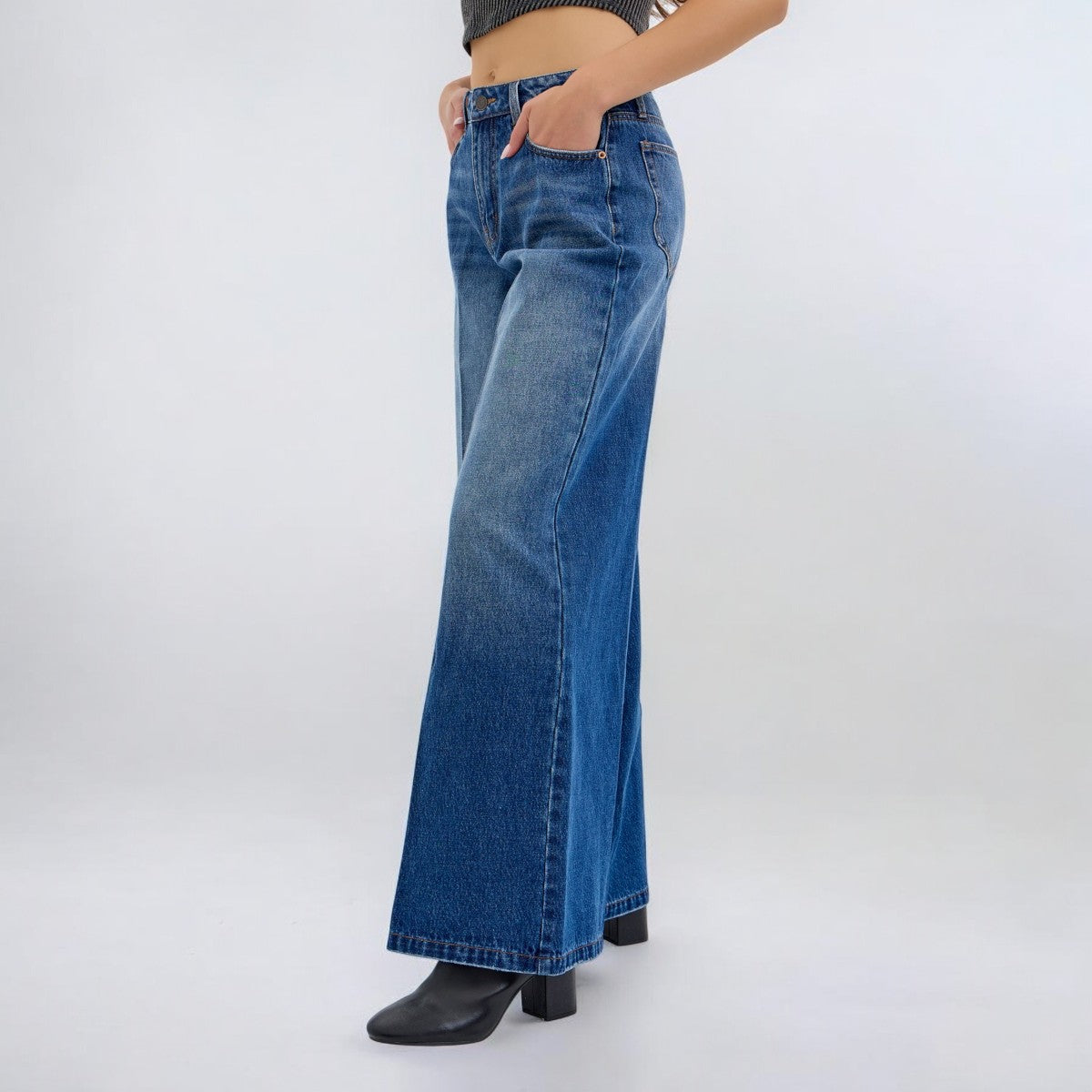 Jeans Azules de Mezclilla