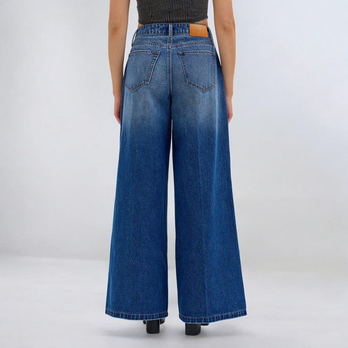 Jeans Azules de Mezclilla