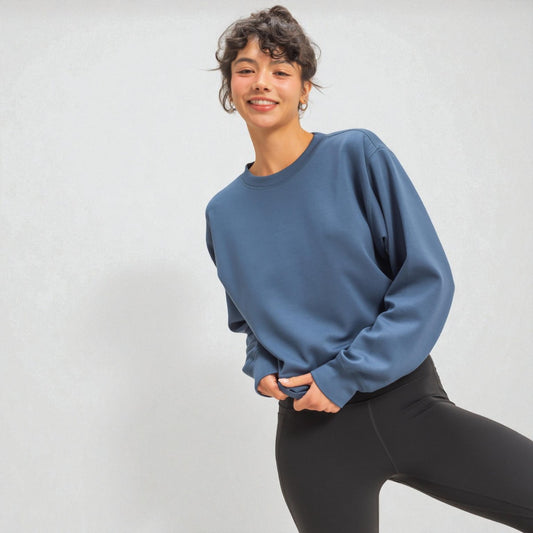 Sudadera Azul Casual