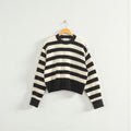 Sueter Negro de Rayas