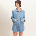 Sudadera Azul Basica