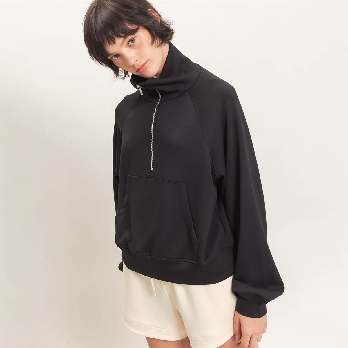 Sudadera Negra Basica