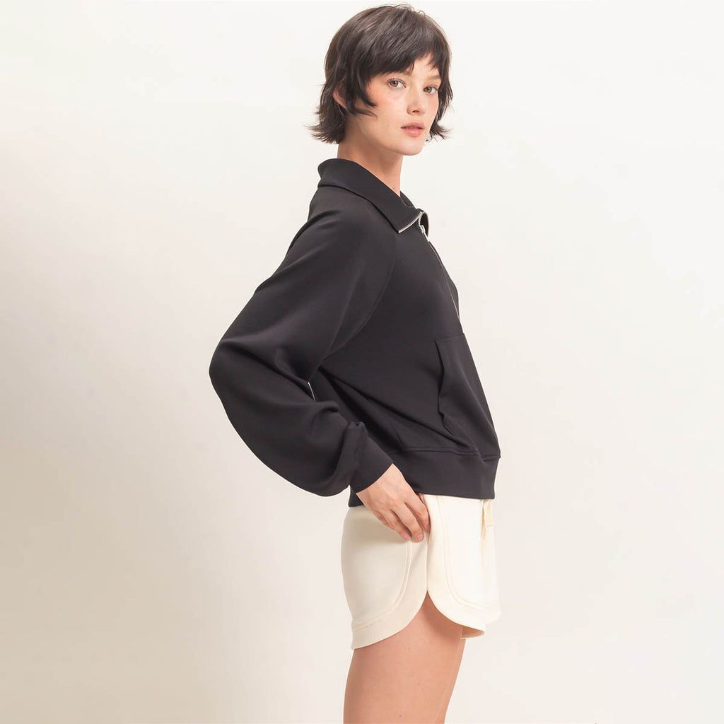 Sudadera Negra Basica