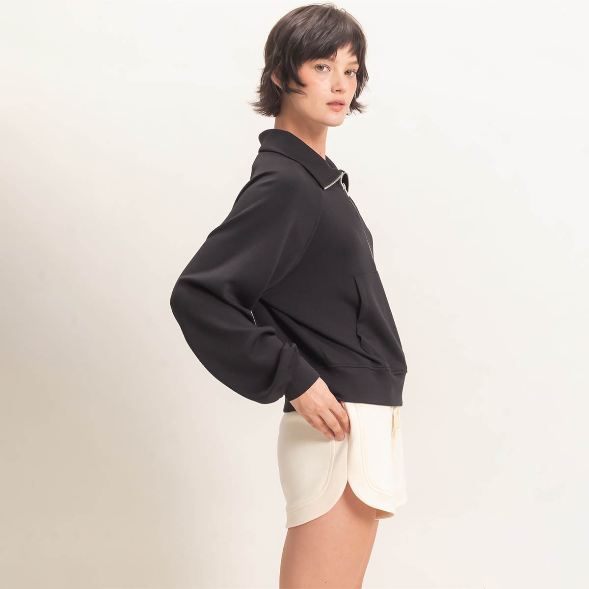 Sudadera Negra Basica