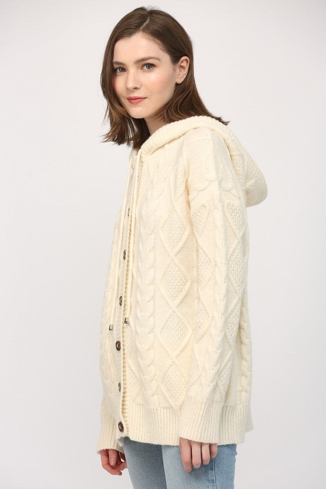 Sueter Blanco con Gorro