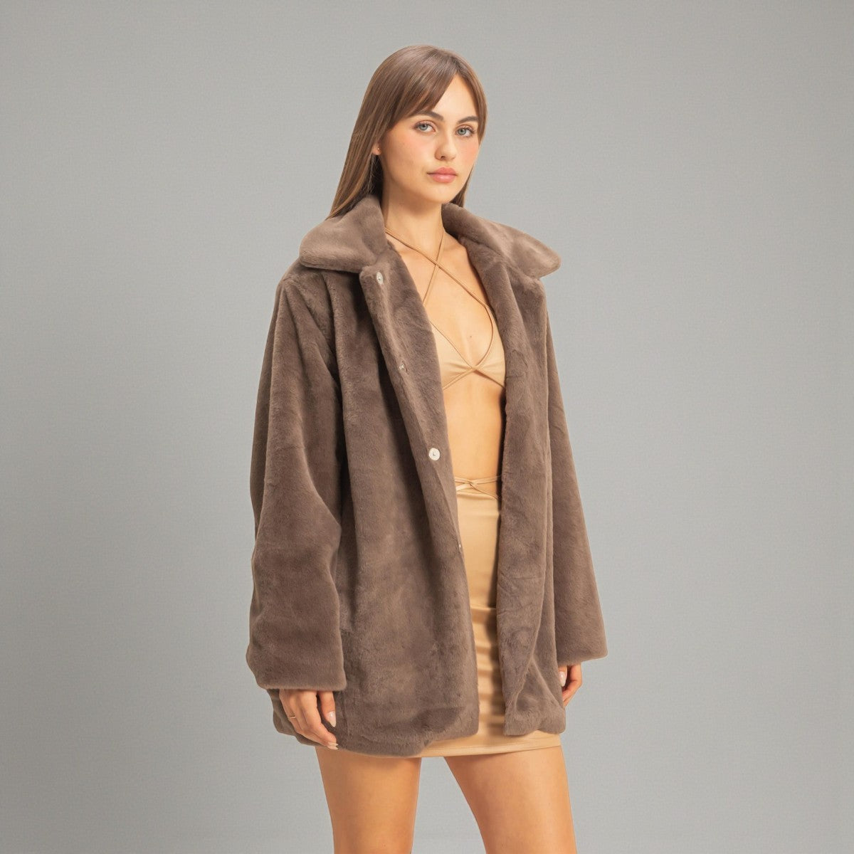 Abrigo Moka de Peluche