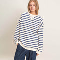 Blusa Marino de Rayas
