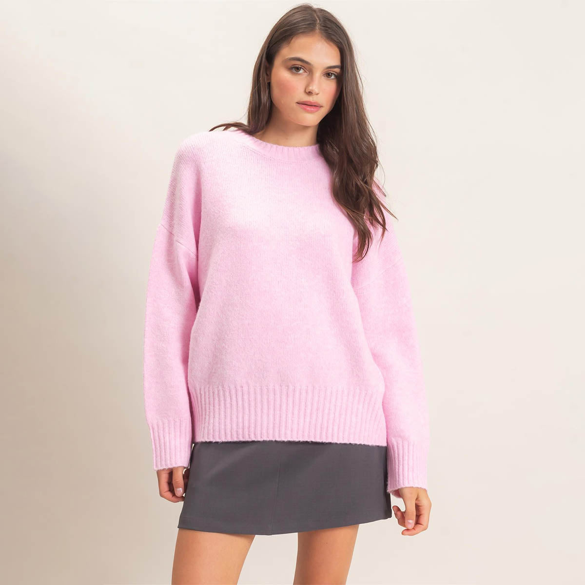 Sueter Rosa Liso