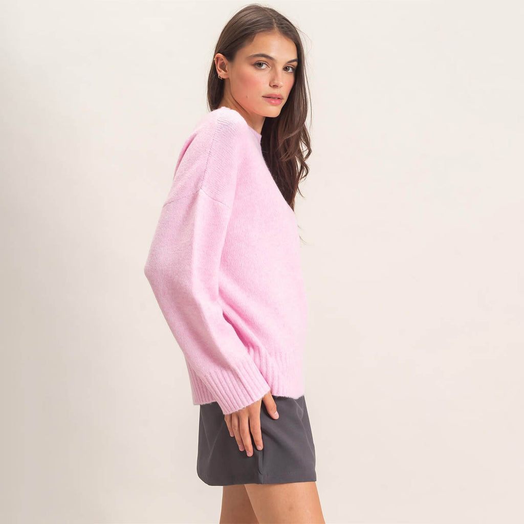 Sueter Rosa Liso