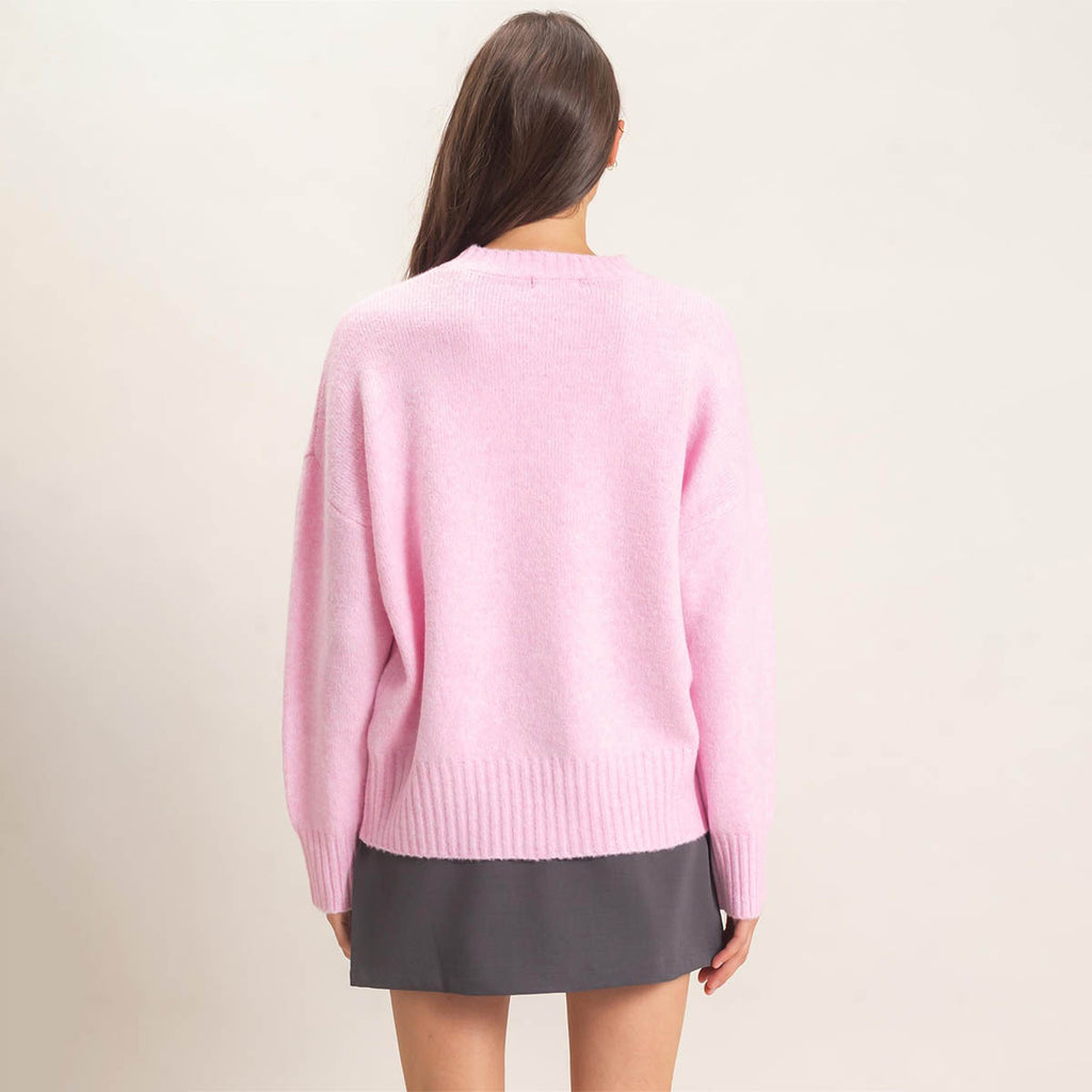Sueter Rosa Liso