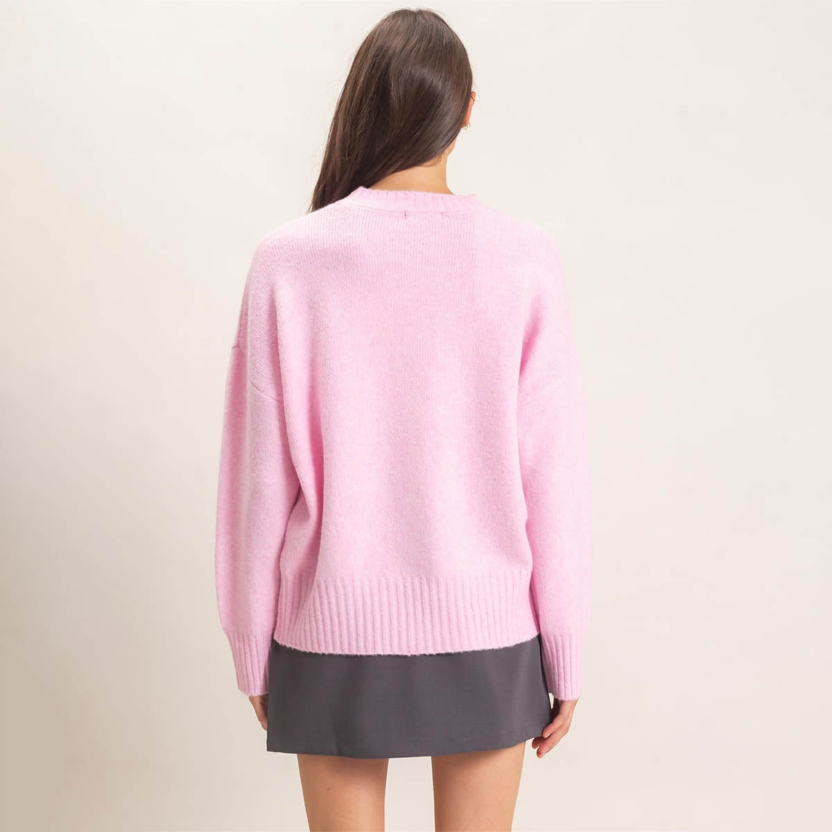 Sueter Rosa Liso